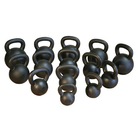 Body Solid Kettlebell gietijzer zwart 1 x 4 kg (KB04)  KKBCA4